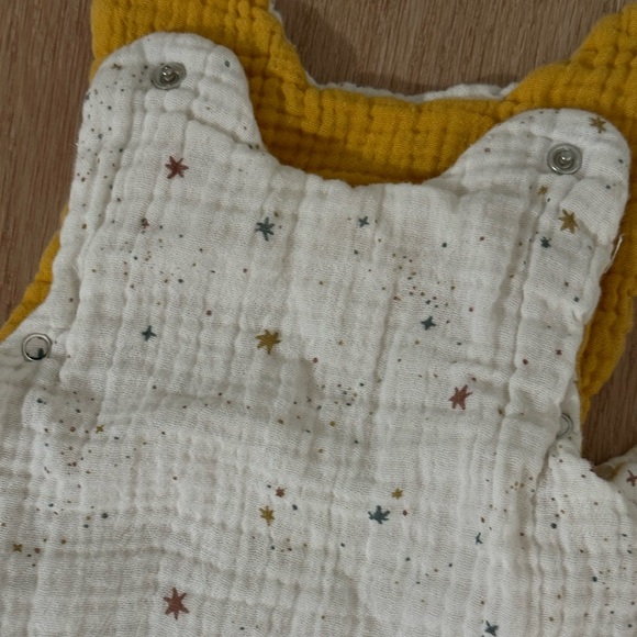 White Pehr Baby Sleep Sack with Star Print - 1.7 TOG - Picture 3 of 3